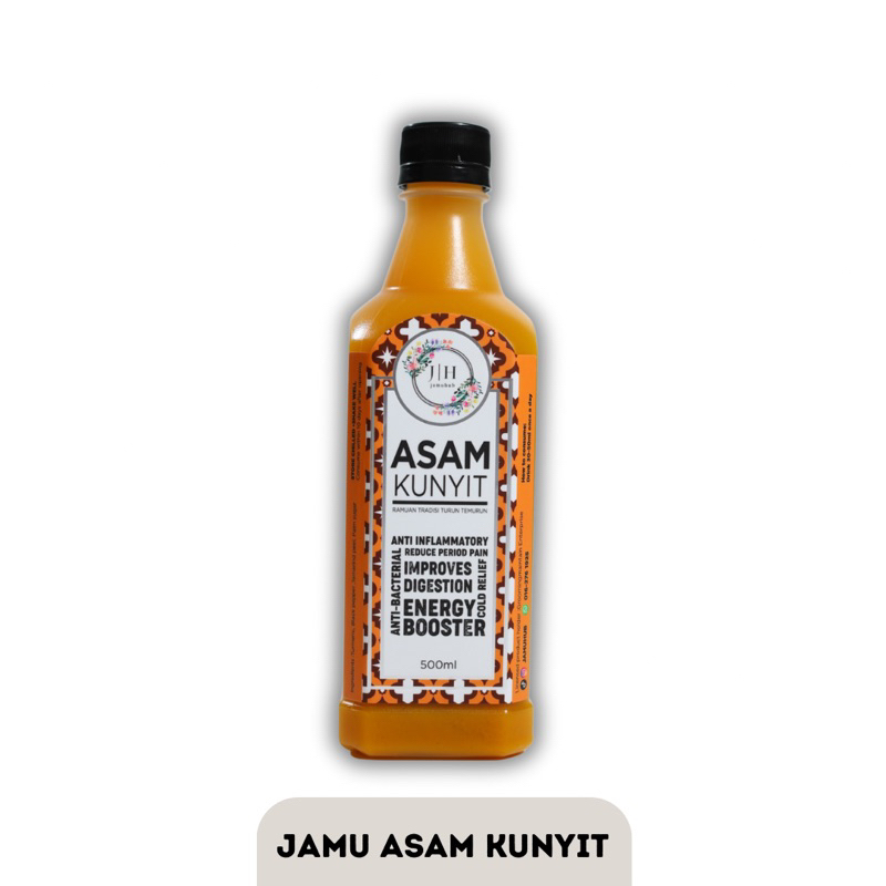 Jamu Asam Kunyit Ml New Packaging Jamu Kesihatan Harga Murah