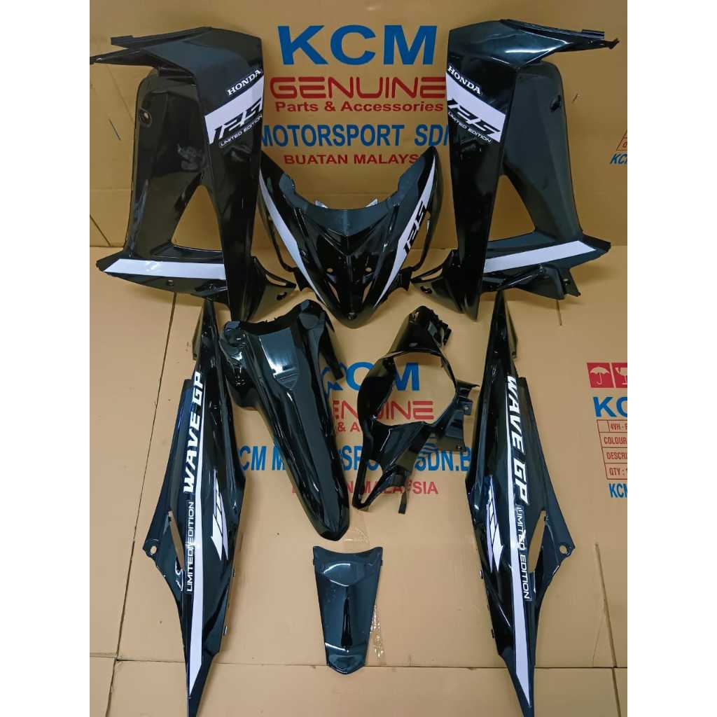 Coverset Hld Full Body Set Honda Wave X Gp Edition Design Shopee