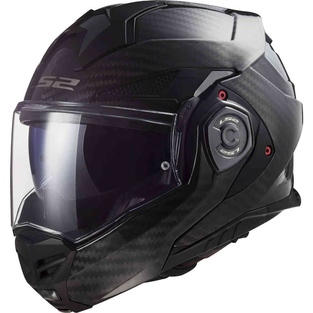 Ls Ff Advant X Solid Carbon Modular Helmet Glossy Hock Lee