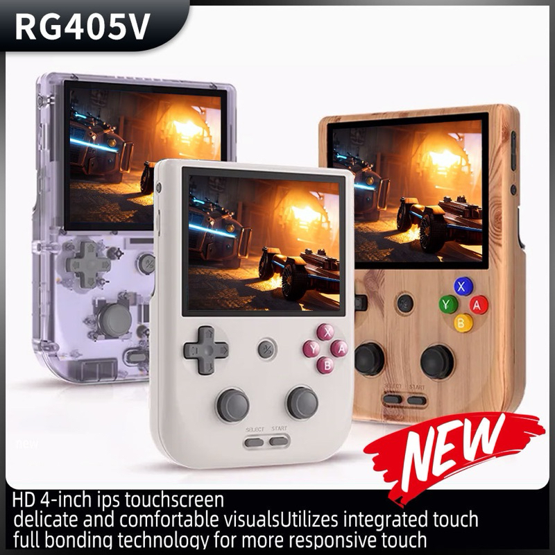 Ready Stock Anbernic Rg V Rg V Handheld Game Console Ips Touch