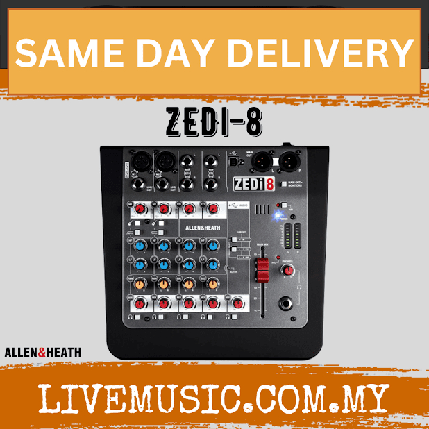 Allen Heath Zedi Mixer With Usb Zedi Zedi Shopee Malaysia