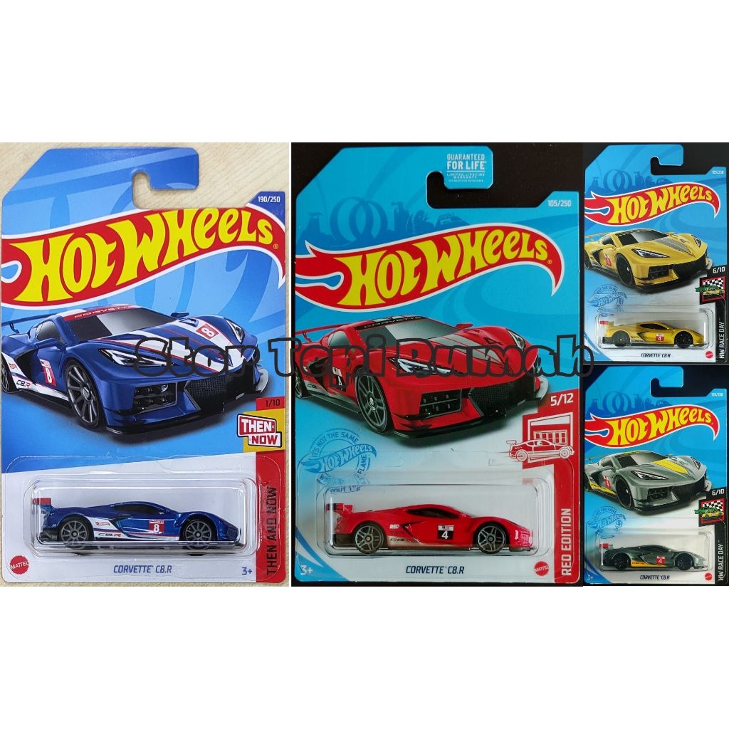 Hot Wheels Corvette C8 R HW C8R Chevy Chevrolet Then And Now Race Day