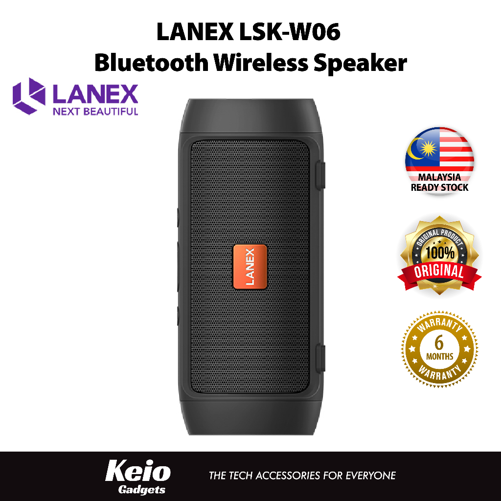 Lanex LSK W06 HI FI Bluetooth V5 0 Wireless Speaker Support TF Card