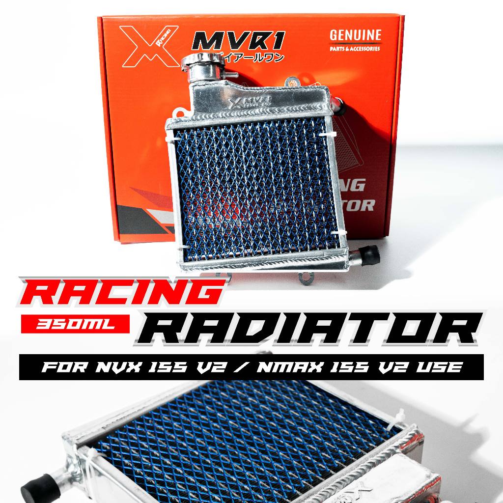 Racing Radiator Ml Mvr For Nvx V Nmax V Use Shopee