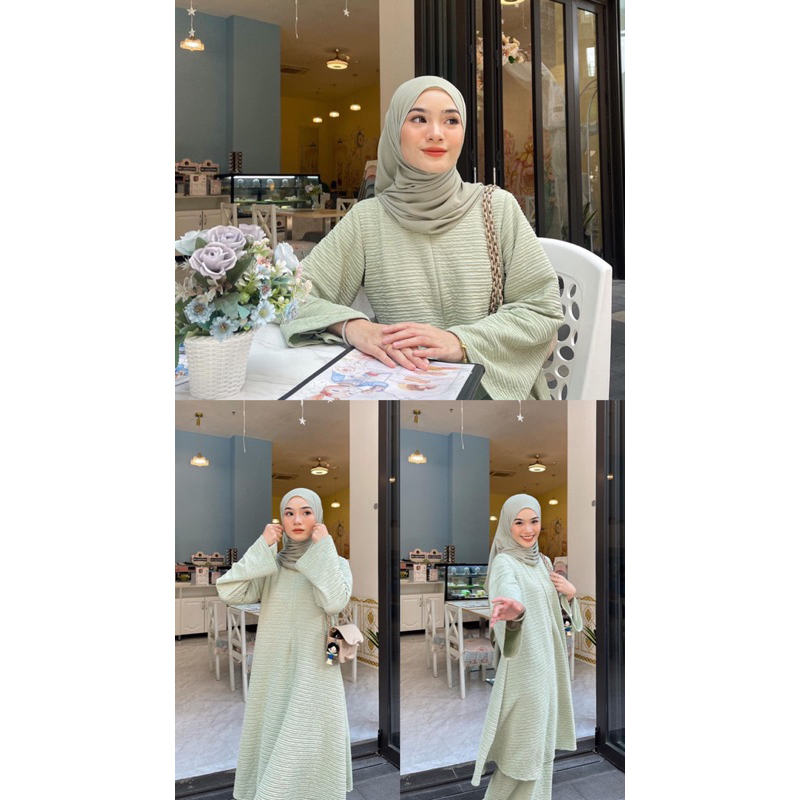 Mahsuri Kurung Ironless Haurabelle Shopee Malaysia