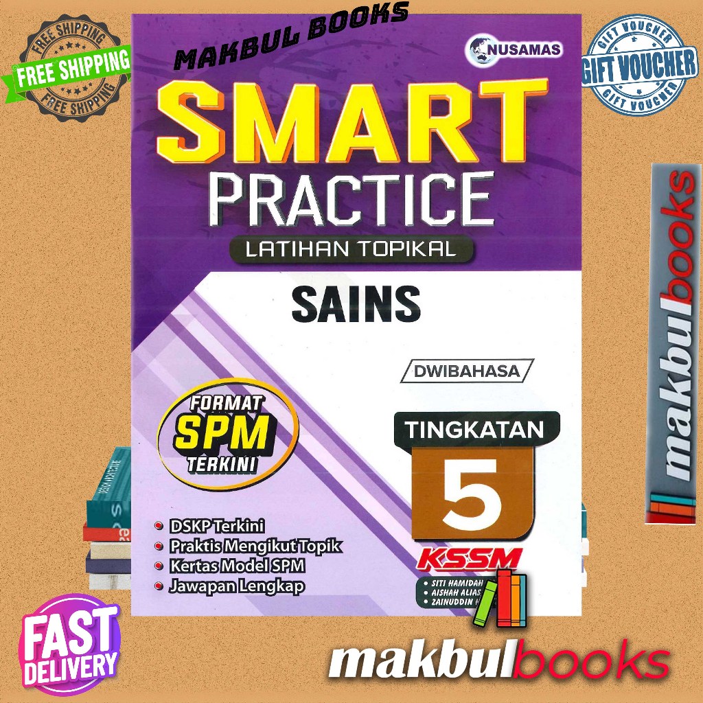 NUSAMAS BUKU LATIHAN SMART PRACTICE LATIHAN TOPIKAL SAINS TINGKATAN 5