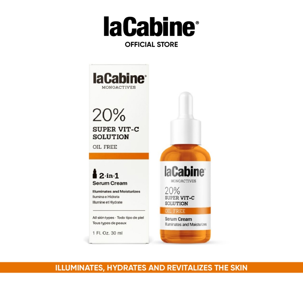 Lacabine Monoactives Supervit C Serumcream Ml Shopee Malaysia