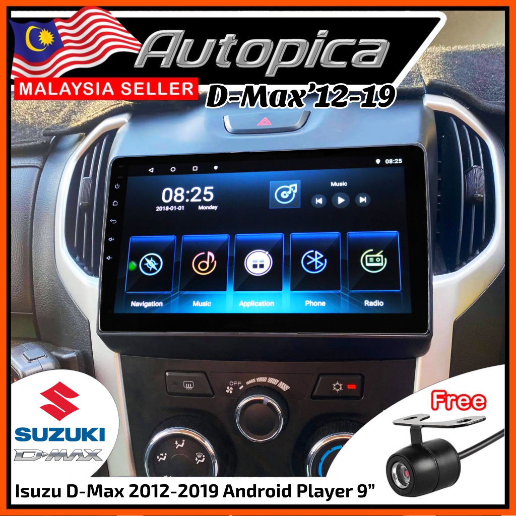 Isuzu D Max Allwinner T L T Quad Core Ips Screen