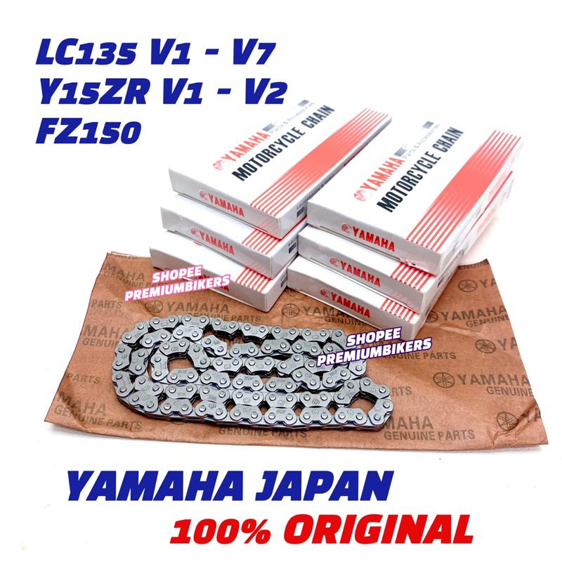 TIMING CHAIN YAMAHA LC135 Y15ZR FZ150 TIMING CHAIN ORIGINAL YAMAHA