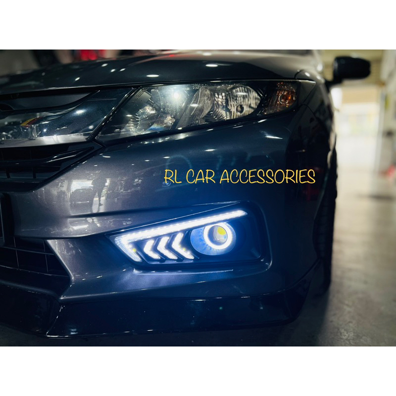 Honda City Gm Drl Daylight Day Light Foglamp Fog Lamp