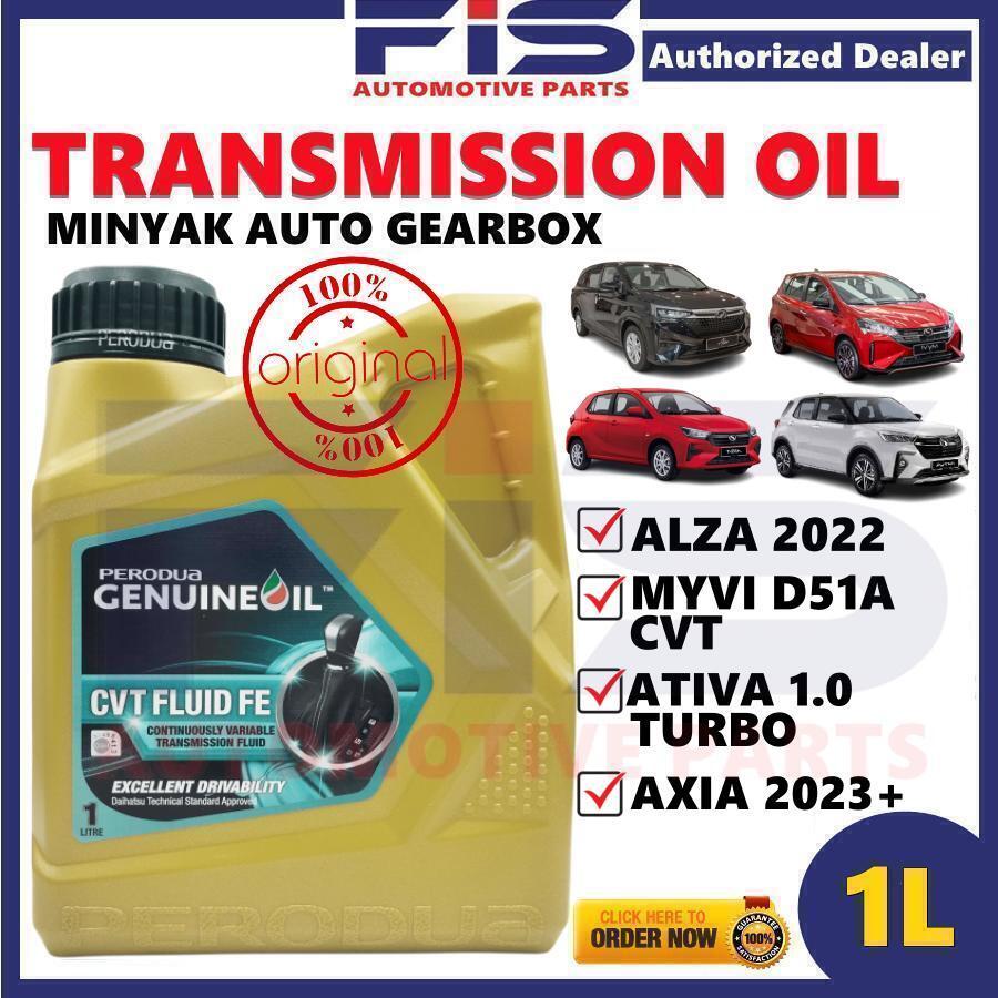 Fis Original Perodua Atf Cvt Fe Oil Auto Transmission Fluid Liter Alza