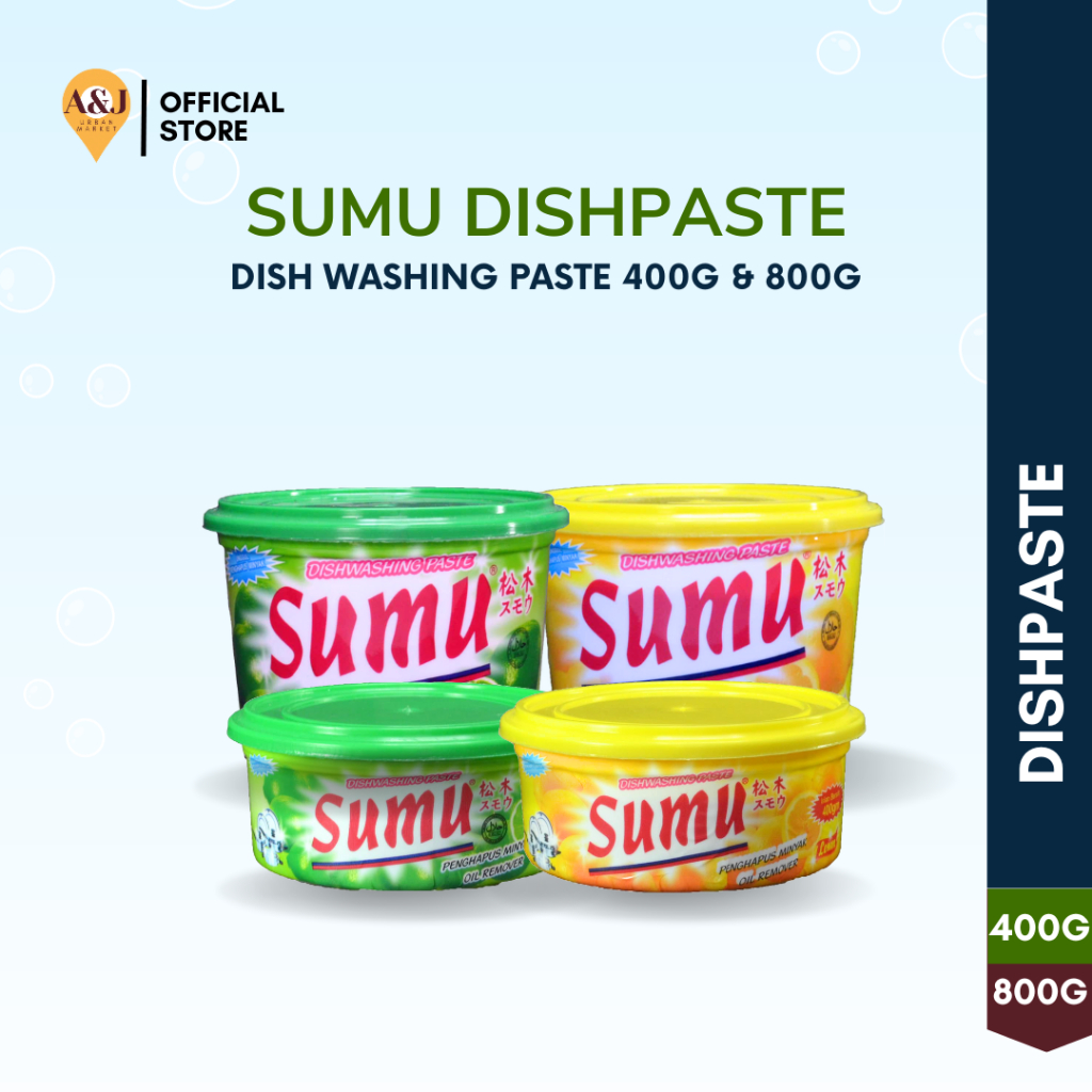 Sumu Dishwashing Paste Lemon Lime G G Shopee Malaysia