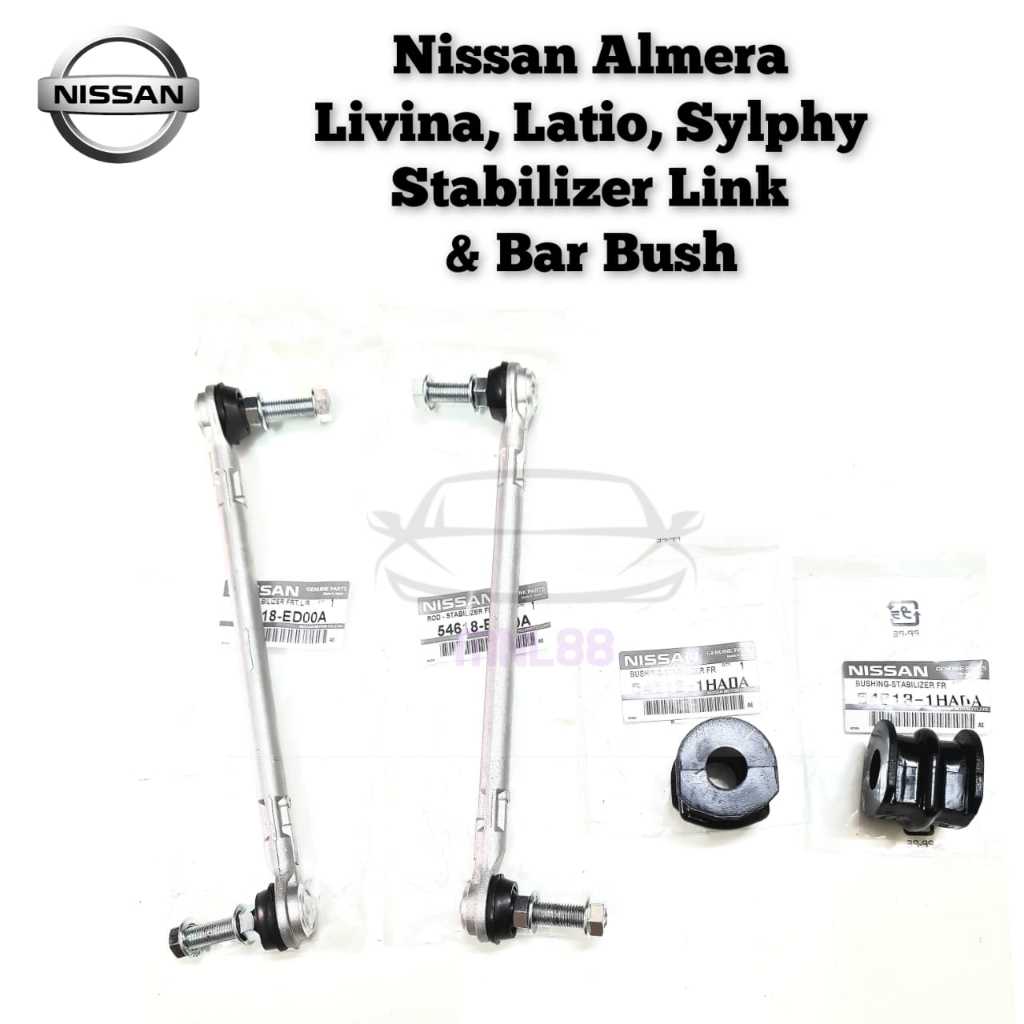 1 PAIR Nissan Livina Latio Almera Slyphy G11 Front Absorber Link