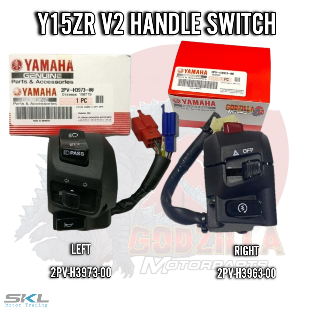 Yamaha Y Zr V Exciter Handle Switch Original Hly Left Right