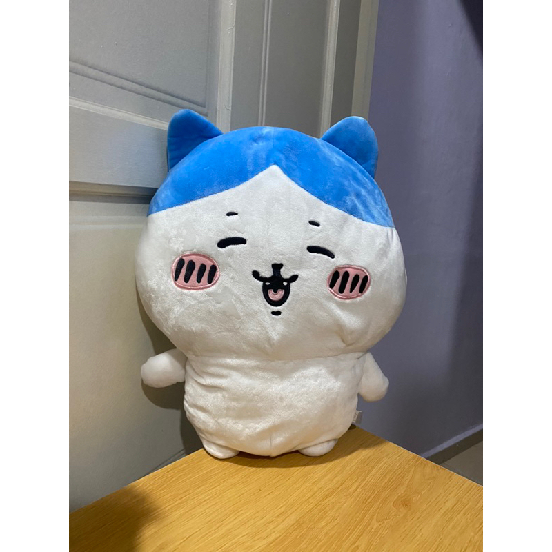 Hachiware Super Big Plush Toy Doll Cm Blue Furyu Prize Chiikawa