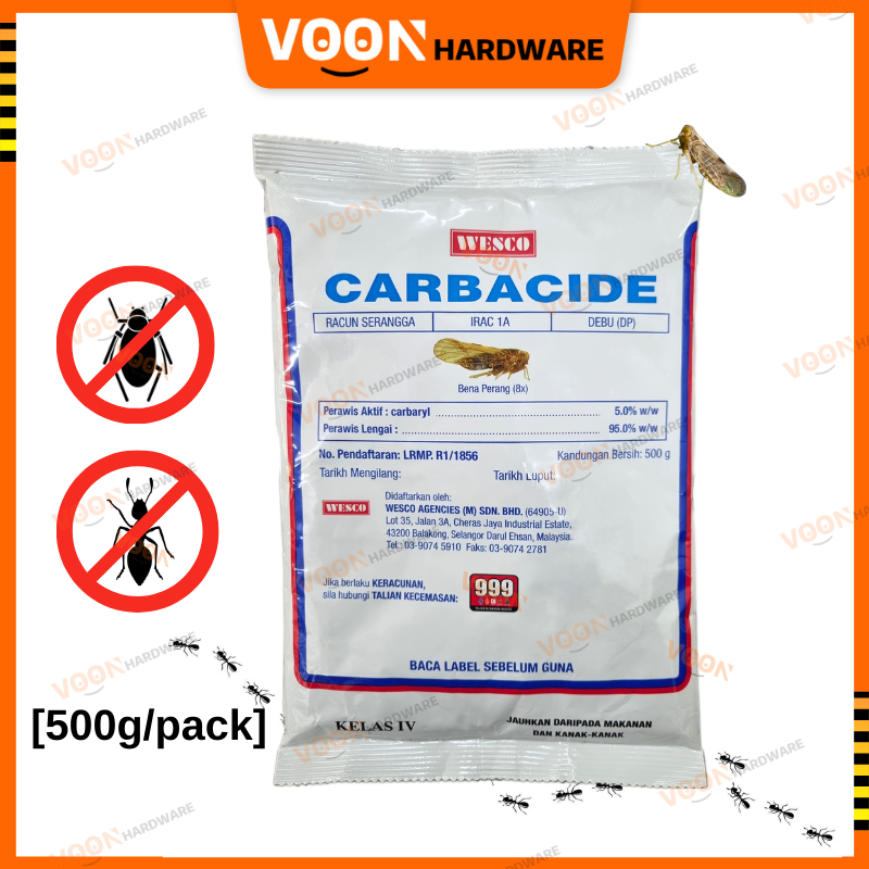 Voon G Carbacide Ant Powder Killer Bait Brown Planthopper Ubat Racun