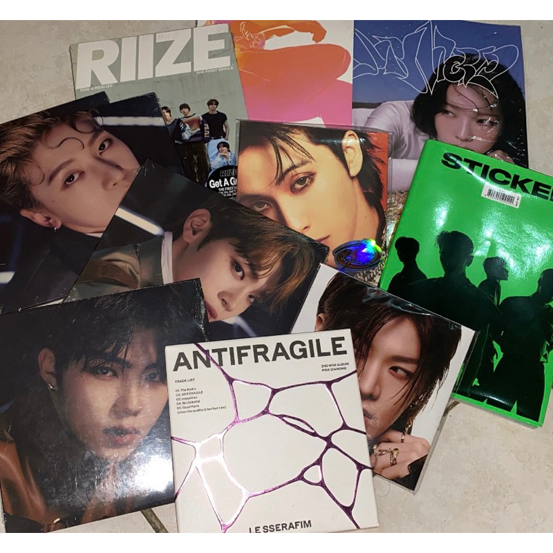 READY STOCK WTS Sealed Unsealed Kpop Albums Nct Riize Zb1 Aespa