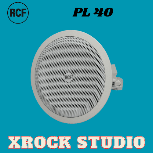 RCF PL 40 Full Range 3 5 Flush Mount Ceiling Speaker PL40 PL 40