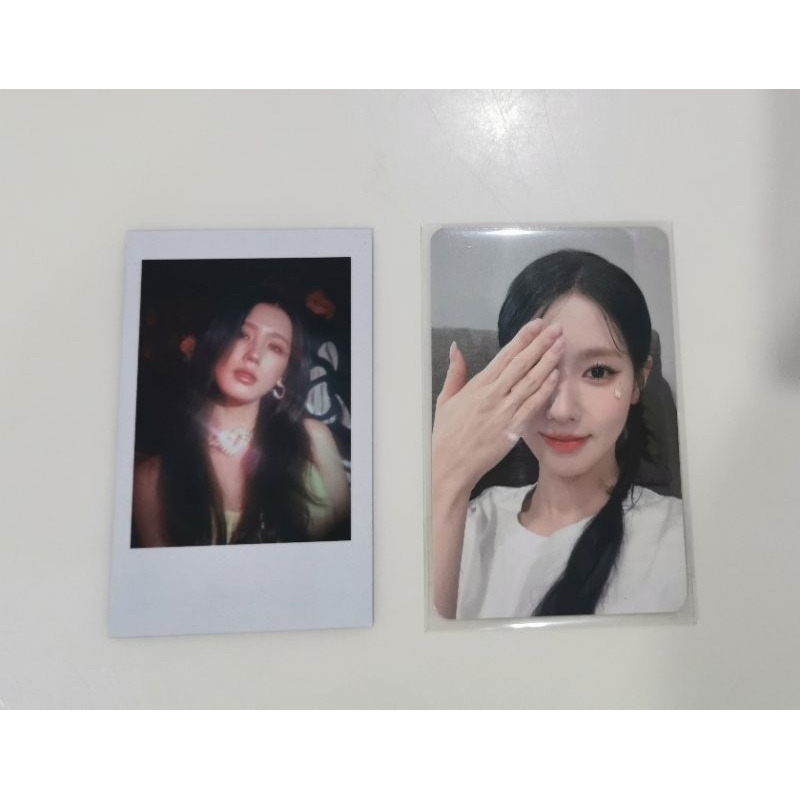 G I DLE赵美延6th专辑拍立得小卡ms7特典卡 MIYEON 6th mini album Polaroid photocard