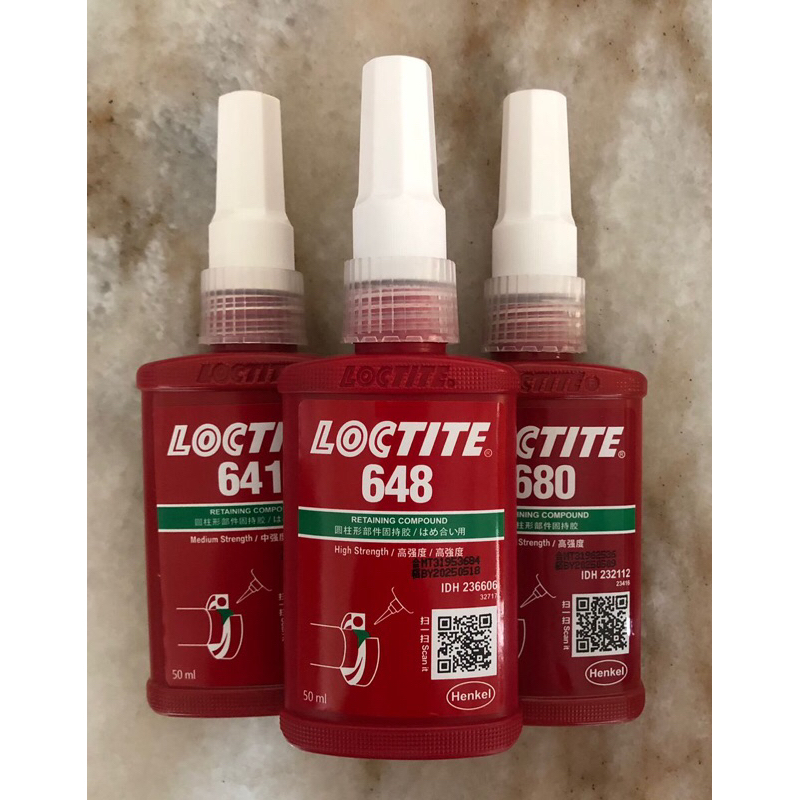 Retaining Compound Loctite 50ml 641 648 680 Ready Stock Shopee Malaysia