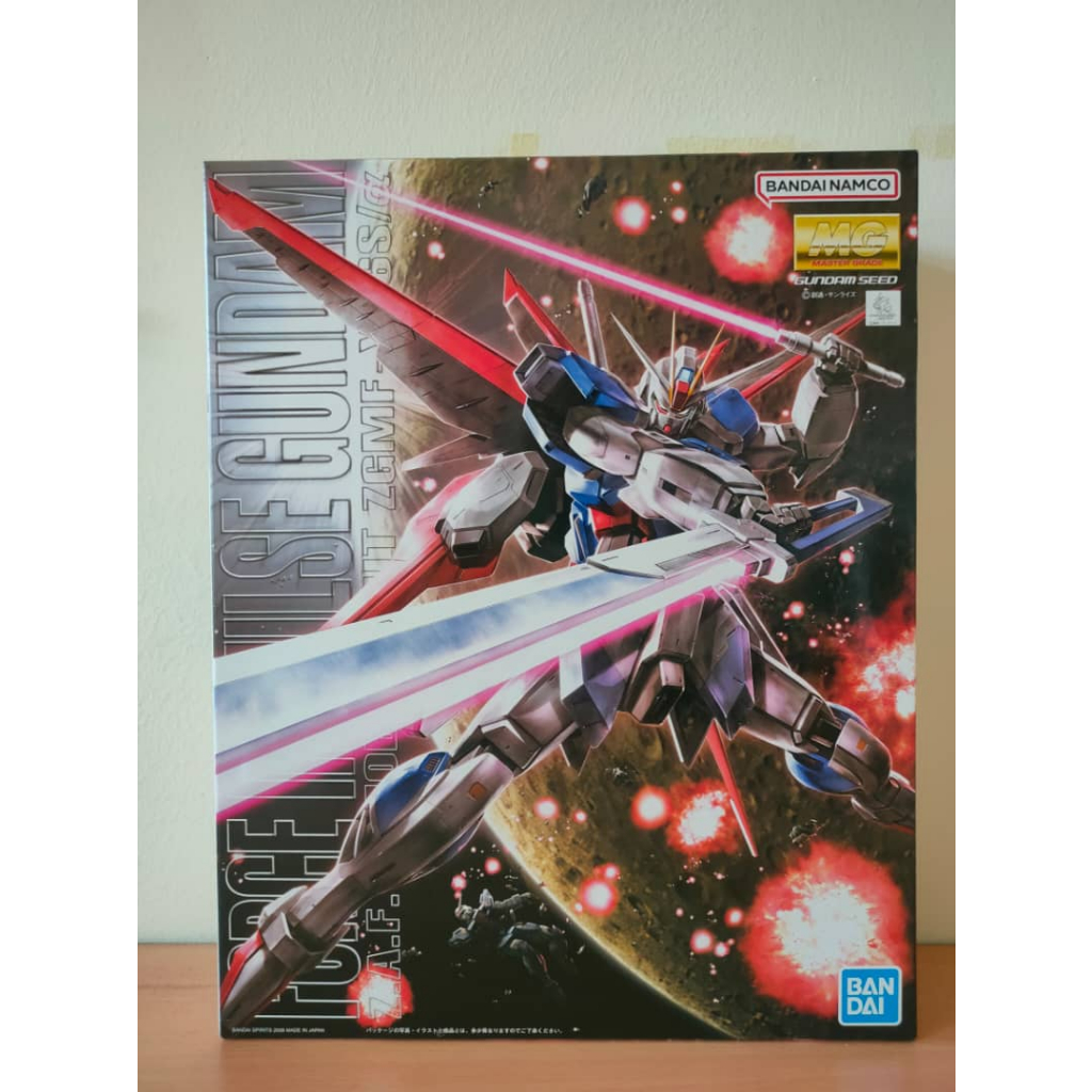 Ready Stock Mg Gundam Seed Force Impulse Gundam Zaft Mobil