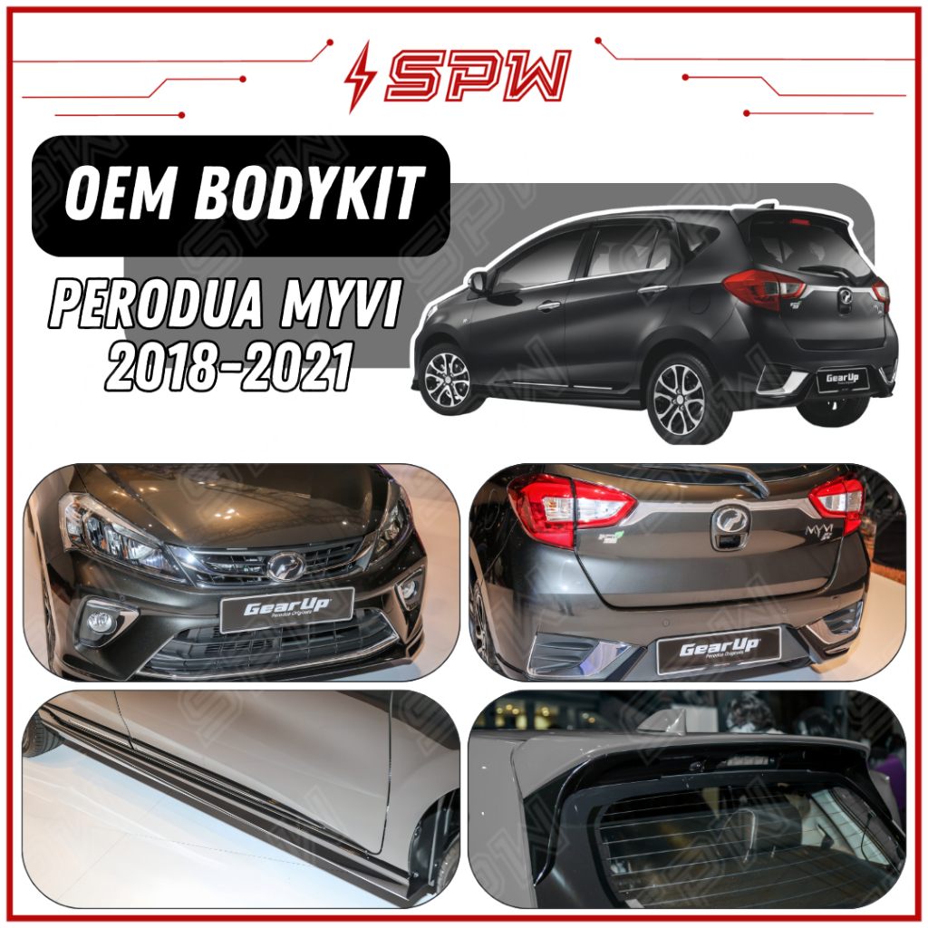 Perodua Myvi Gu Gear Up Bodykit G Mg Body Kit Front