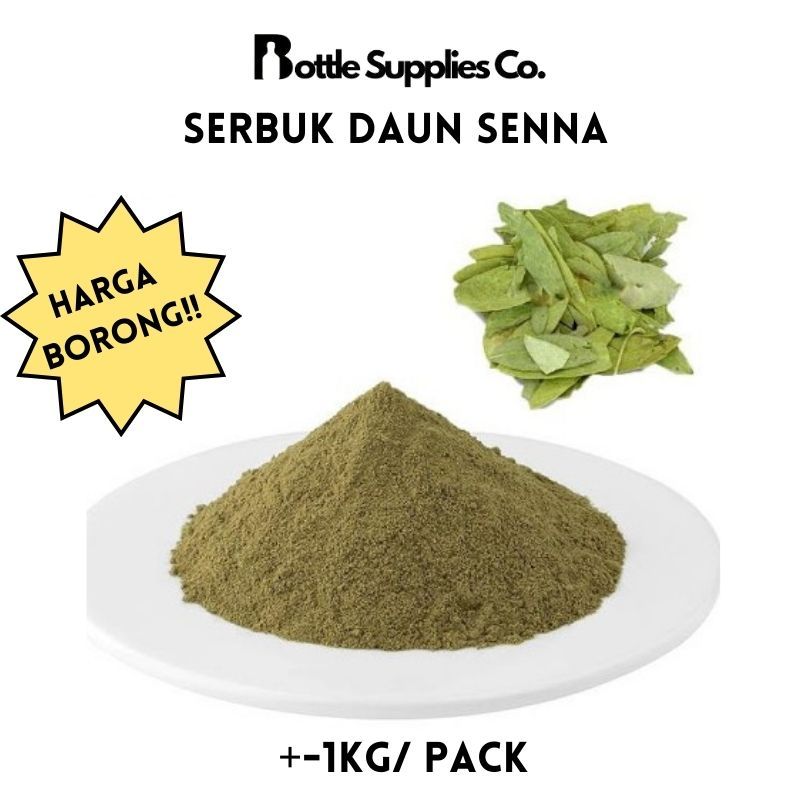 Wholesale Powder Senna Leaf Sebuk Herba Daun Senna Daun Cina Maki