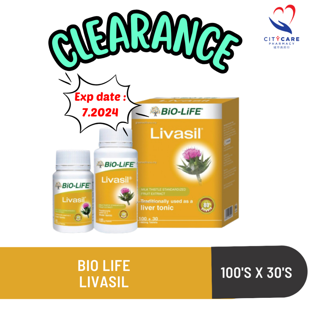 Exp Date Clearance Bio Life Livasil Tablets S S