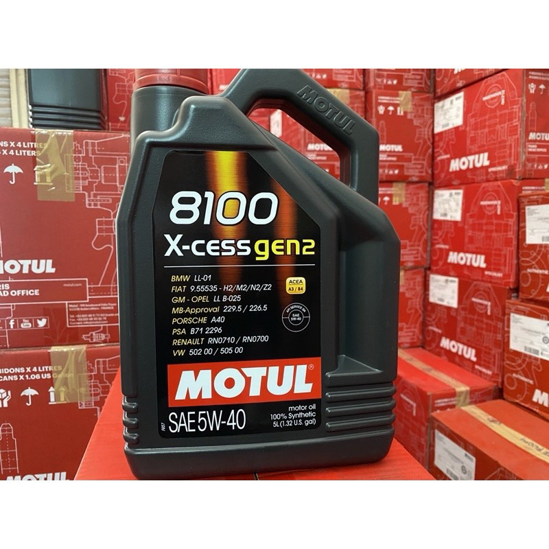 Litre Motul X Cess Gen W Fully Synthetic Engine Oil