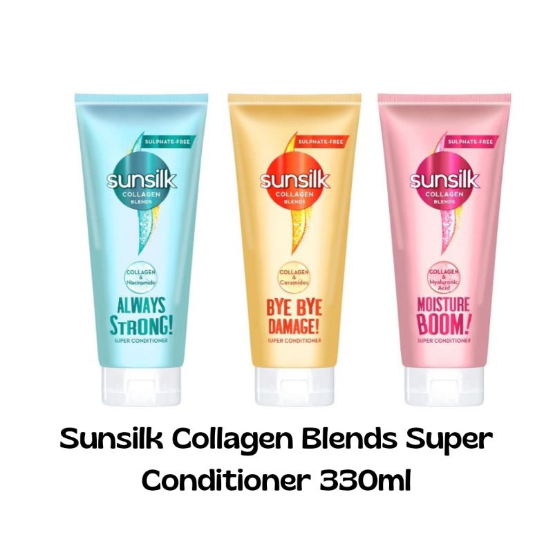 Sunsilk Collagen Blends Super Conditioner 170ml 330ml Shopee Malaysia