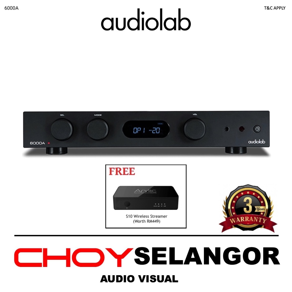 Audiolab A Integrated Amplifier Shopee Malaysia