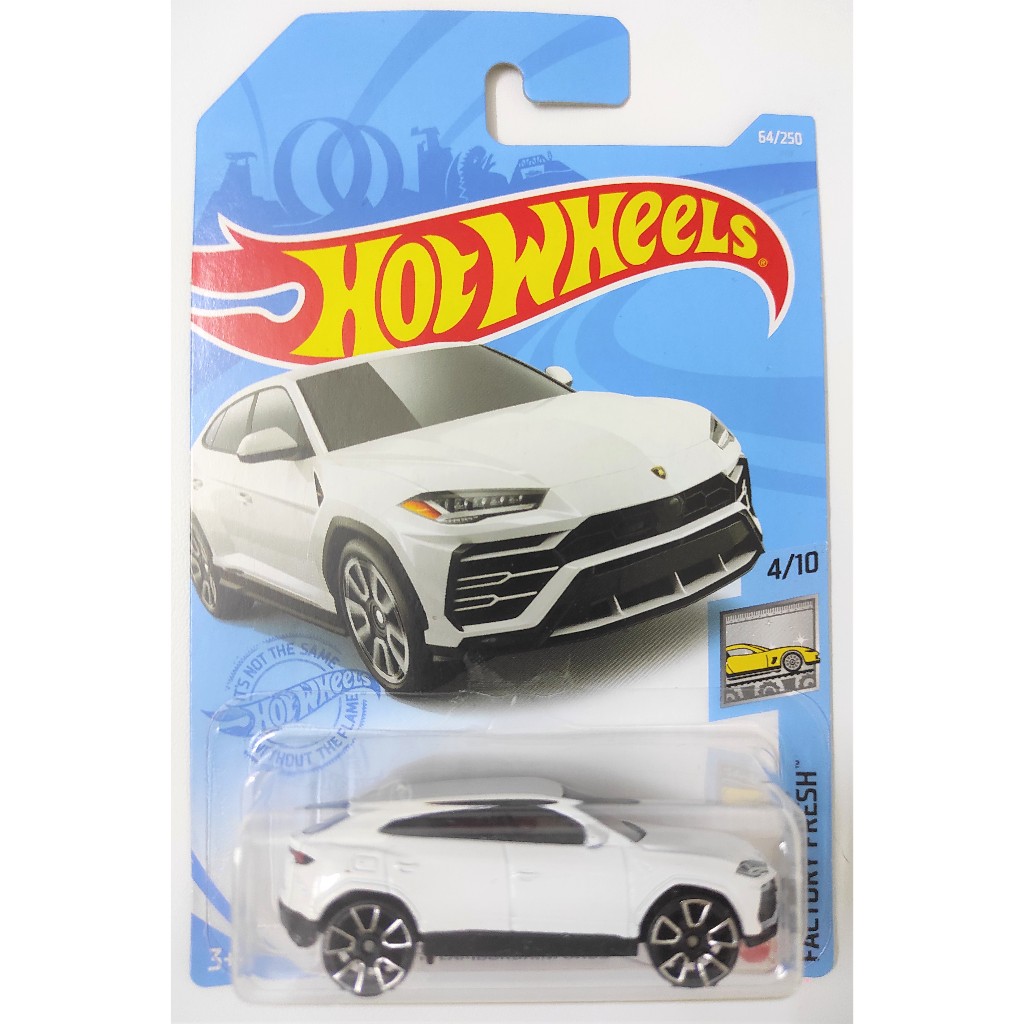 Hot Wheels Factory Fresh Lamborghini Urus White Mosc Shopee Malaysia