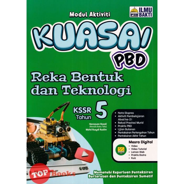 Topbooks Ilmu Bakti Modul Aktiviti Kuasai Pbd Reka Bentuk Dan