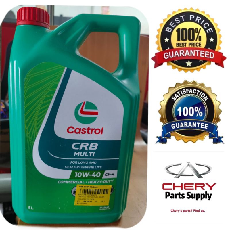 Ready Stock Castrol W Engine Oil L Use For Chery Eastar