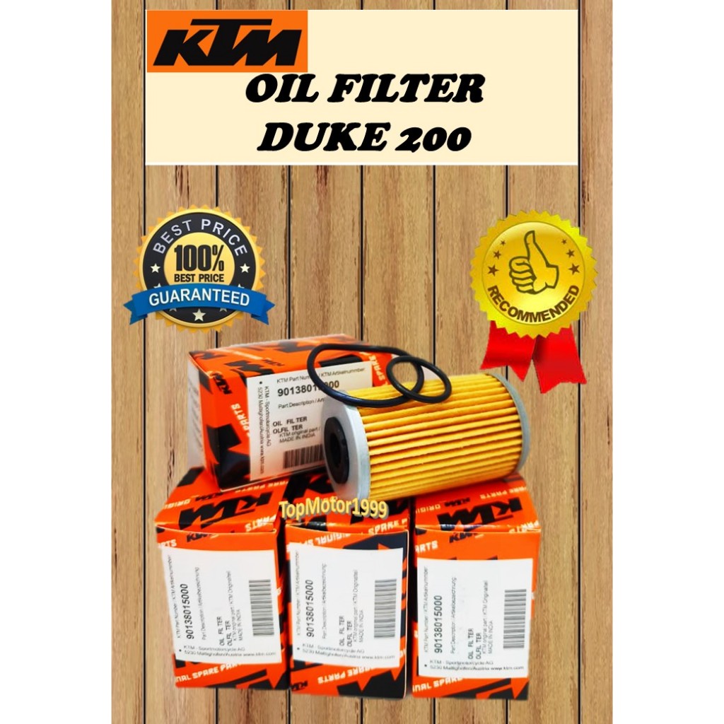 Oil Filter KTM Duke 200 250 390 Pulsar Modenas RS NS 200 Dominar 400