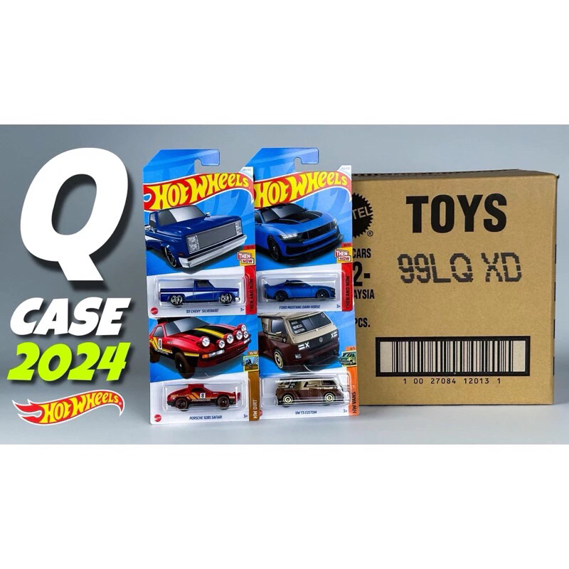 Hot Wheels Main Line Real Cars Basic Assortment Case Q 2024 Shopee