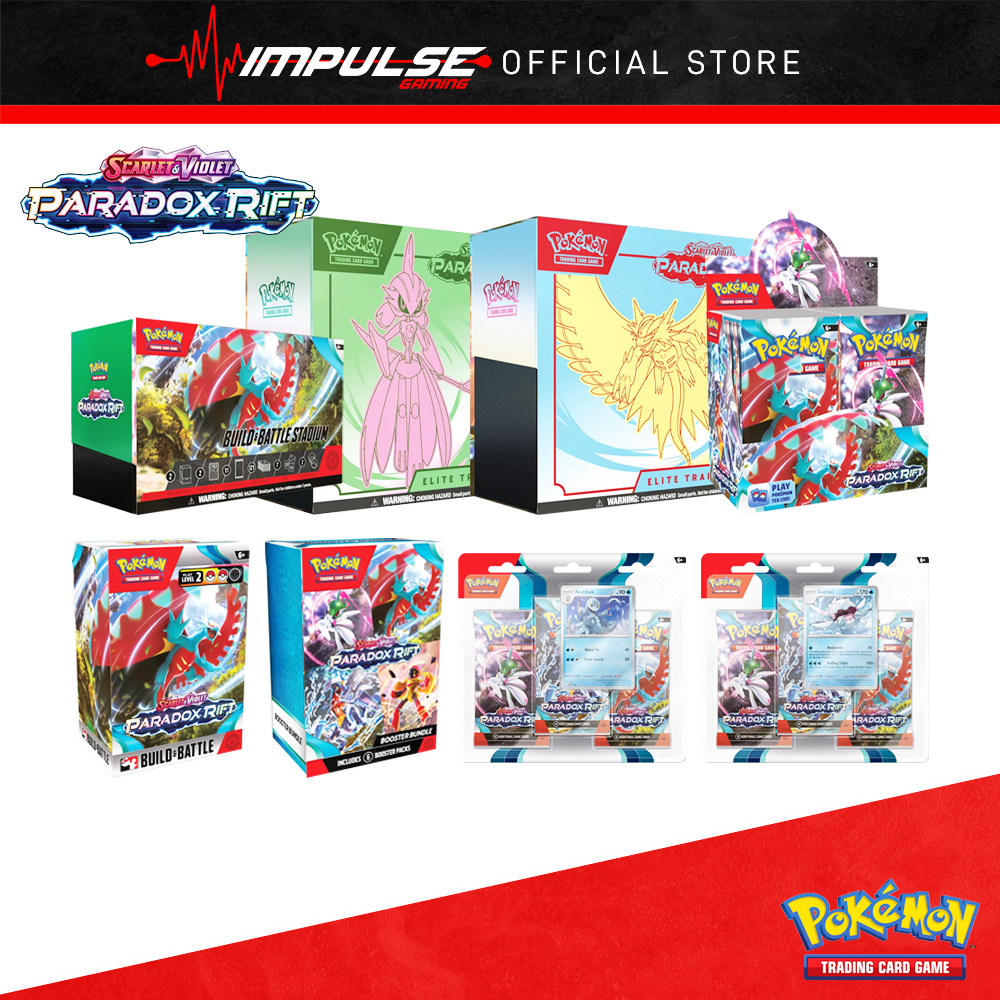 PREORDER Pokemon TCG Scarlet Violet SV04 Paradox Rift Elite