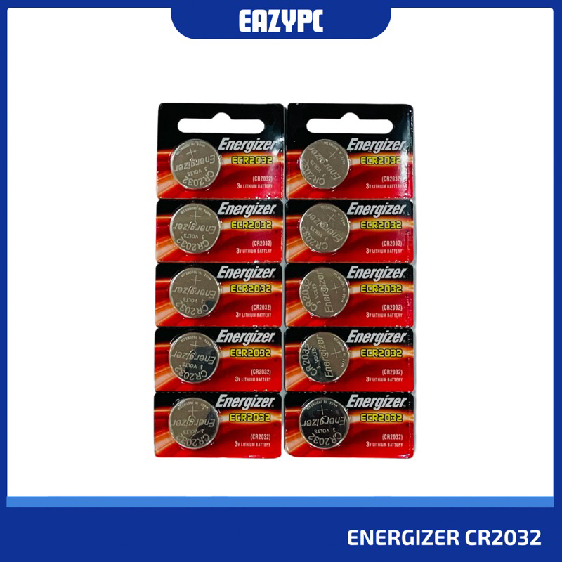 Energizer Cr Pc Pcs V Lithium Button Battery Shopee Malaysia