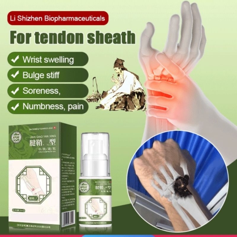 Apgar Tenosynovitis Type Cold Compress Gel Wrist Hand Sprain Finger