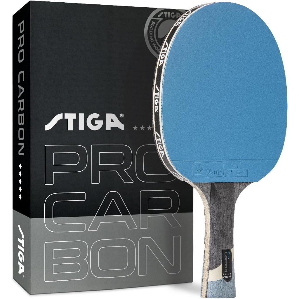 Stiga Pro Carbon Performance Level Table Tennis Racket With Carbon