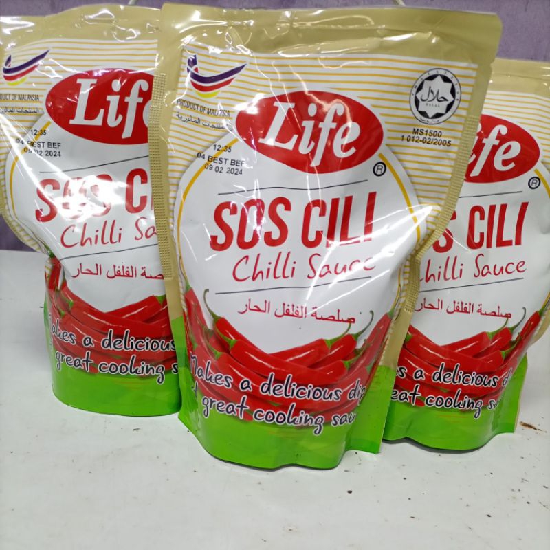 Sos Cili Life Pack Kg Shopee Malaysia