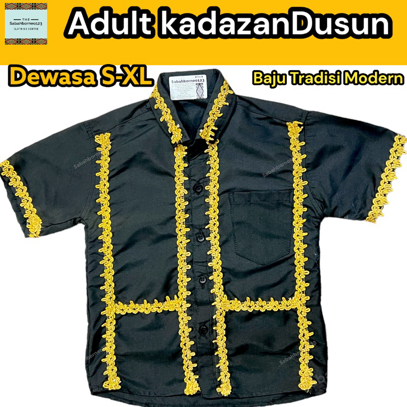 Dewasa Vip New Short Baju Tradisi Modern Kadazan Dusun Sabah Baju