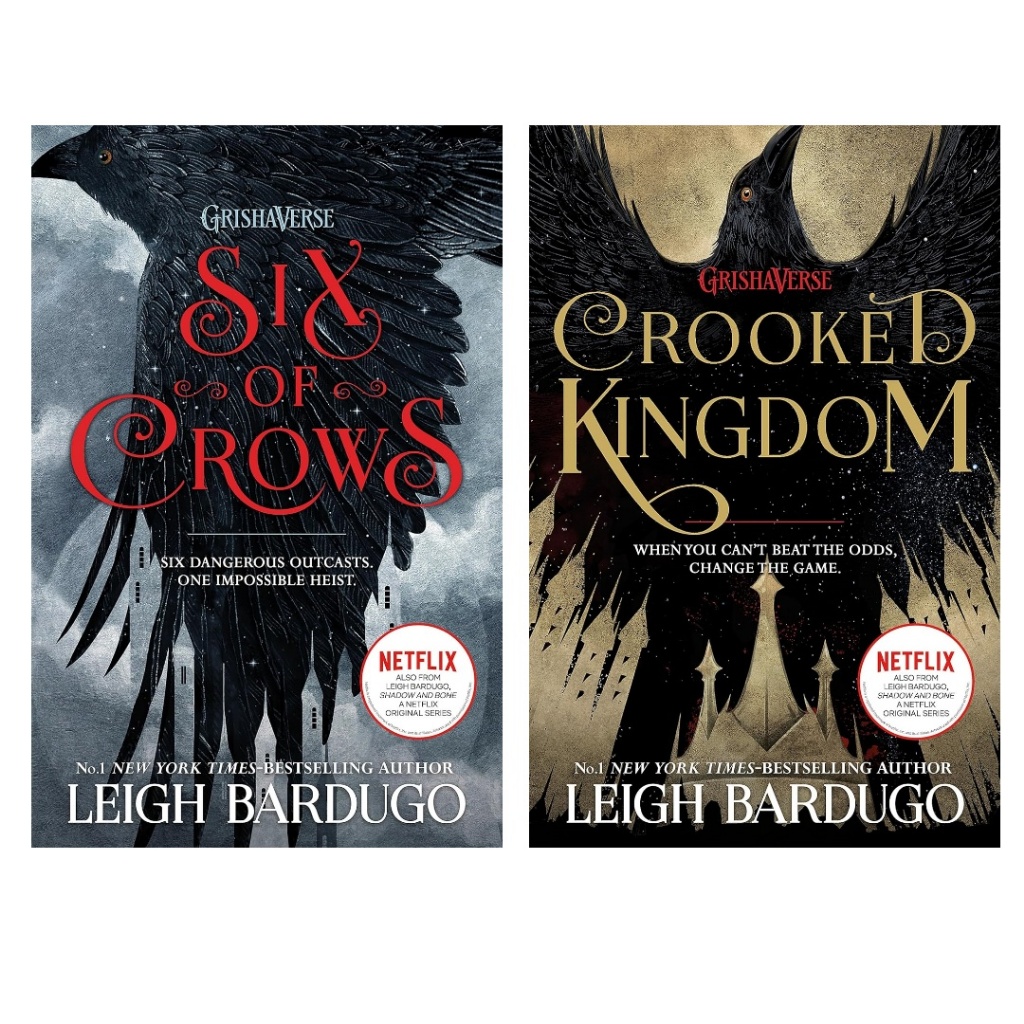 Six Of Crows Crooked Kingdom By Leigh Bardugo Paperback Shopee