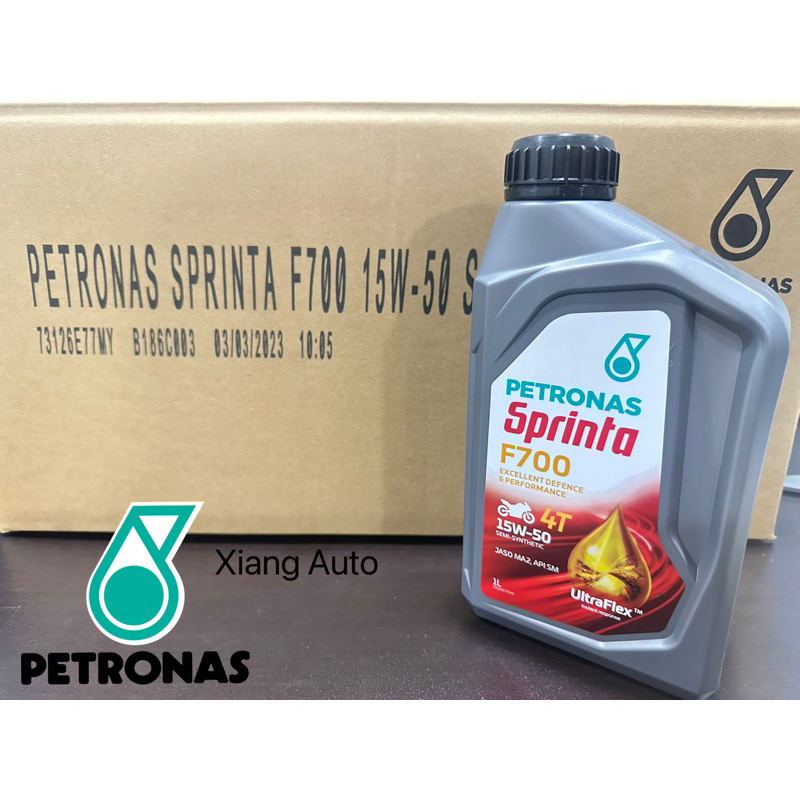 Petronas Sprinta F700 15W50 15W 50 Semi Synthetic 4T Motor Engine Oil