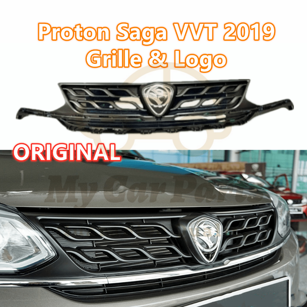 Proton Saga Vvt New Original Grille Logo Shopee