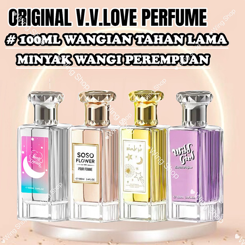 Ml V V Love Ladyidea Perfume Women Fragrances Edp Edt Minyak Wangi