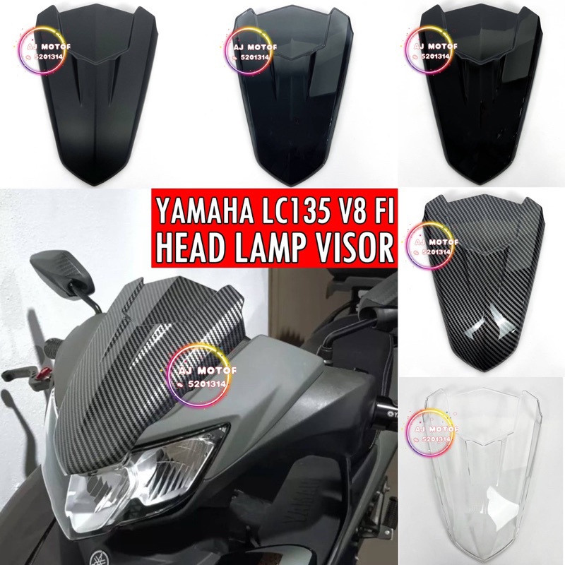 Yamaha Lc Lc V V Fi Visor Head Lamp Sticker Meter Tinted Fairing