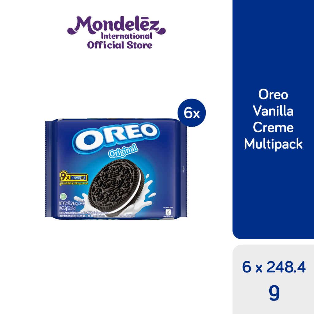 Bundle Of Oreo Biscuits Multipack Vanilla Chocolate Dark White