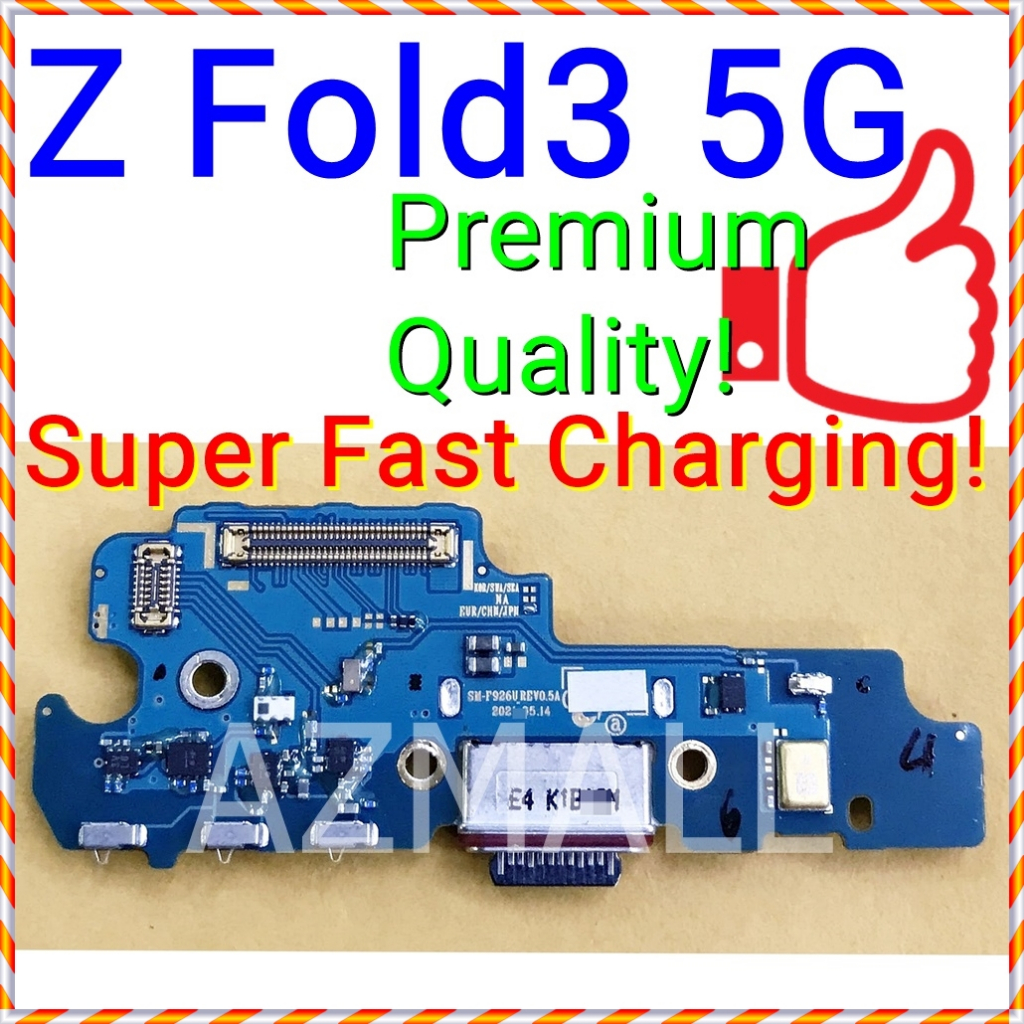 W Fast Charge New Ori Charging Port Full Ic Sub Board Mic Samsung