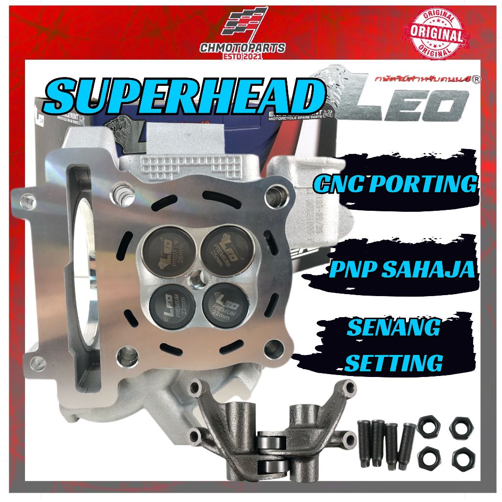 LEO SuperHead CNC PORTING LC135 Y15ZR 19 22 20 23 22 25 23 26